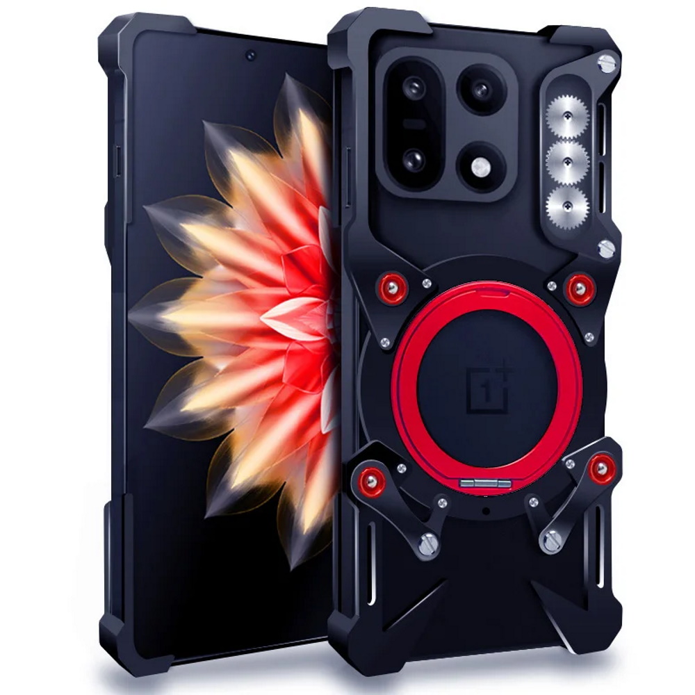 Металлический чехол Metal Shield для OnePlus 15 черный