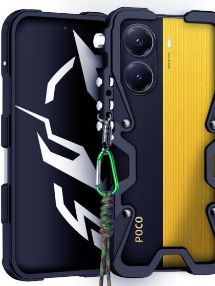 Металлический чехол Metal Shield для Poco X7 Pro